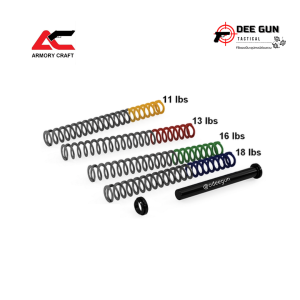 P320 Full Size / P320 X5 & X5 Legion Solid Guide Rod & Recoil Spring Tuning Kit